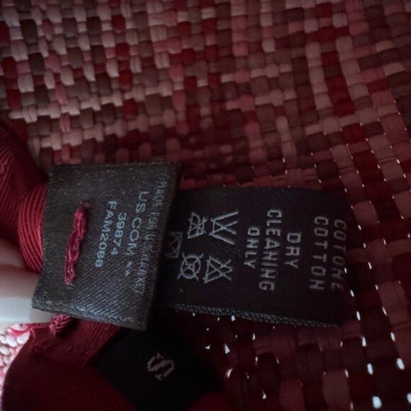 Loro Piana Wide Brim Mult Color Sun Hat - Picture 6 of 8